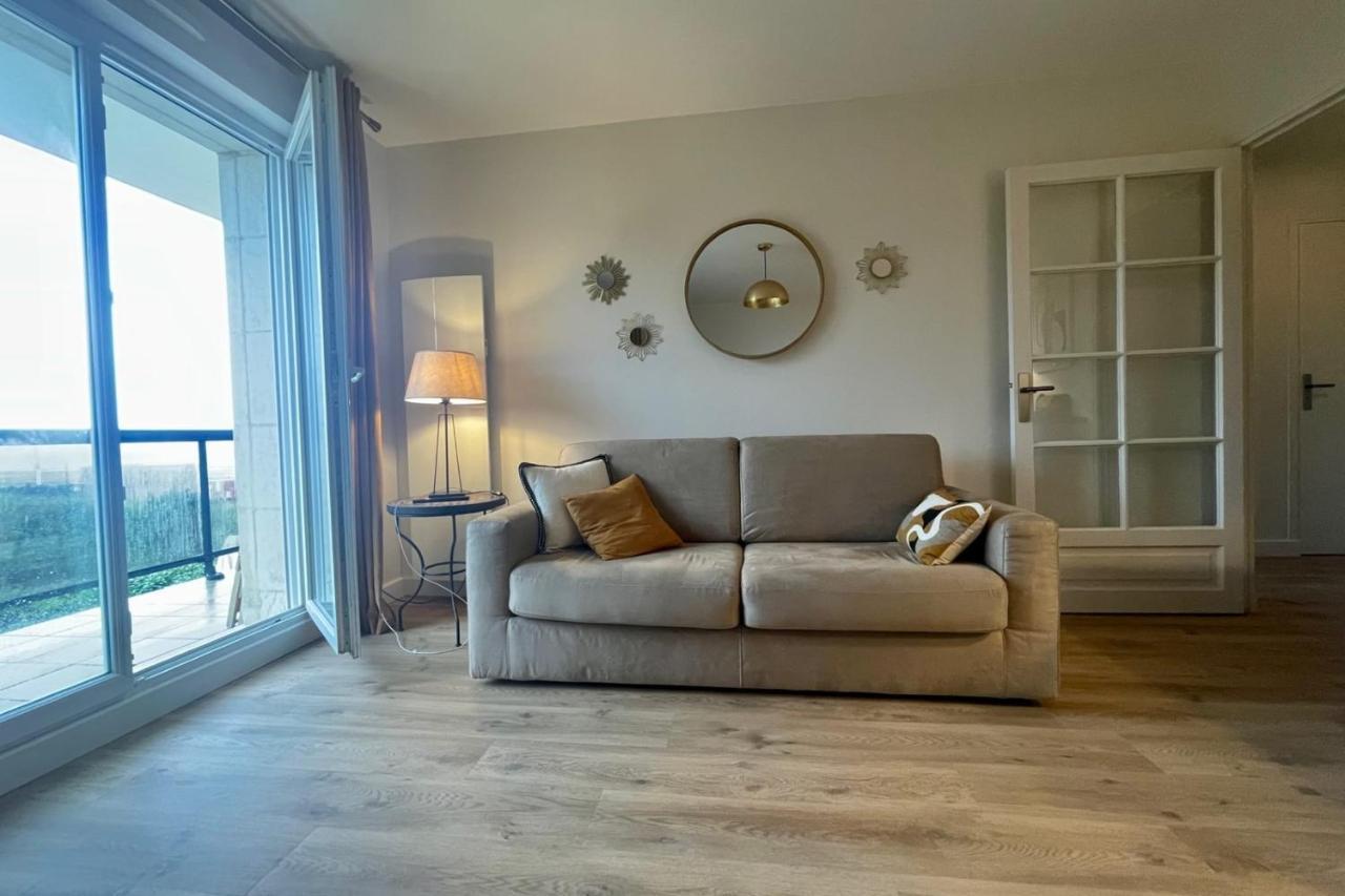 The Ammonite Sea View With Large Balcony Apartment Benerville-sur-Mer Exterior photo